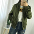 Women's Bomber Jacket Baseball Uniform - ROUTINE FASHION