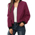 Sportswear Short Bomber Jacket Coat Autumn Women - ROUTINE FASHION