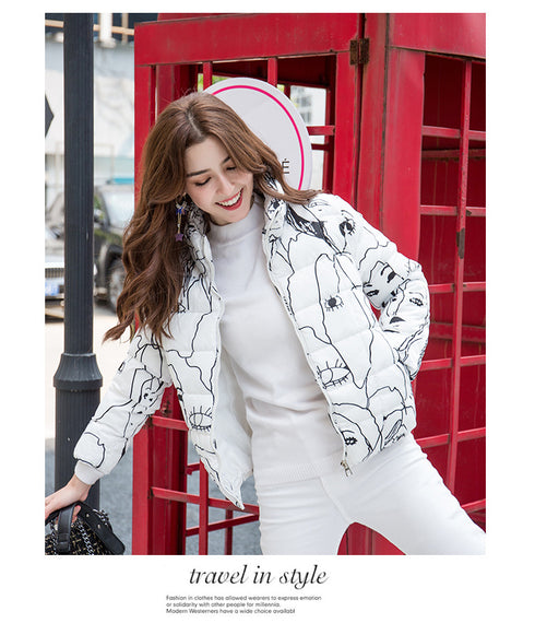 Small Cotton Coat Korean Style Light Short Coat - ROUTINE FASHION