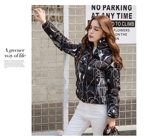 Small Cotton Coat Korean Style Light Short Coat - ROUTINE FASHION