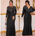 Fat Women Plus Size Evening Party Prom Long Dress Dresses - ROUTINE FASHION