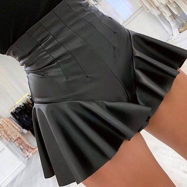 Like Hot Cakes With Wide Skirt Girl Fall Short Skirts - ROUTINE FASHION