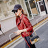 Leather Jacket Korean Style Slim Motorcycle Leather Jacket - ROUTINE FASHION