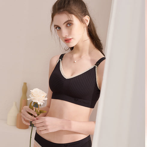 Breastfeeding Bras For Pregnant Women Gather And Shape - ROUTINE FASHION