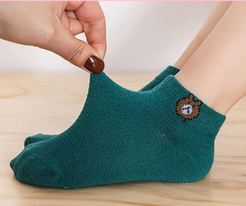 Rainbow bear sports socks - ROUTINE FASHION