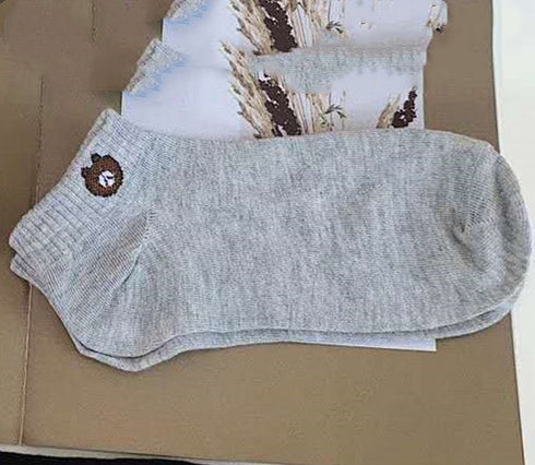 Rainbow bear sports socks - ROUTINE FASHION