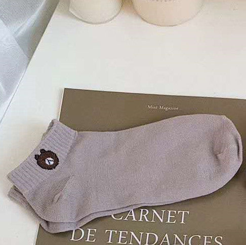 Rainbow bear sports socks - ROUTINE FASHION