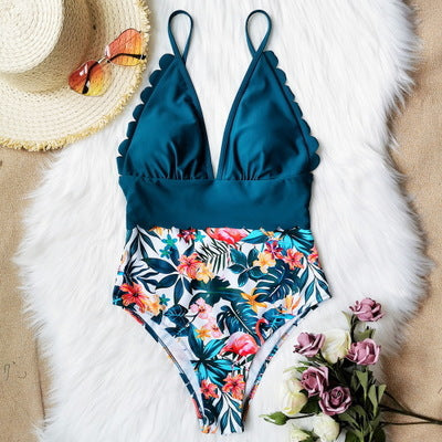 Women swimwear Swimsuit Bikini Sexy Plus Size OnePiece - ROUTINE FASHION