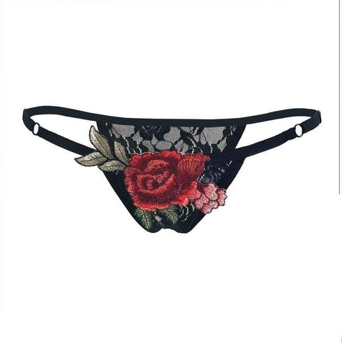 Sexy panties big flower panties - ROUTINE FASHION