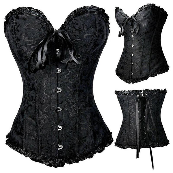 Bridal Wedding Dressing Corset, Chest-up, Corset, Corset, Abdomen, Corset, Strapless Court Vest - ROUTINE FASHION