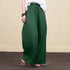 Cotton Linen Wide Legged Pants Women Loose Trousers - ROUTINE FASHION