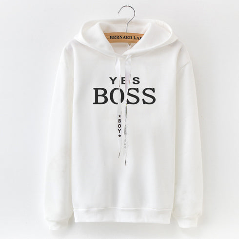 Letter Print Long Sleeve Sweatshirt Women - ROUTINE FASHION