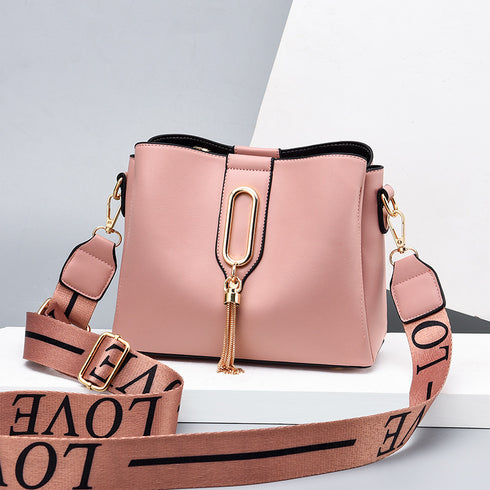 Small Bags Women Women's Bags Shoulder Messenger Bag All-match Pure Trend Color Casual Handbag - ROUTINE FASHION