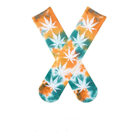 Hip-hop Trendy Socks New Personality Tie-dye Socks Long Tube Socks - ROUTINE FASHION