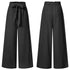 Women Pants Vintege Elastic Waist Long Pants Trousers - ROUTINE FASHION