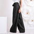Women Pants Vintege Elastic Waist Long Pants Trousers - ROUTINE FASHION
