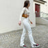 Street High Waist Slimming Denim Trousers Women - ROUTINE FASHION