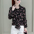 Women's T-shirt With Ruffled Blouse - ROUTINE FASHION