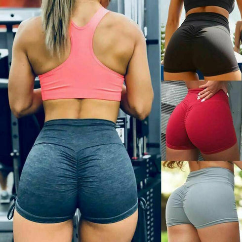 Fitness Short Pants For Women Slim Tight Shorts Leggings - ROUTINE FASHION