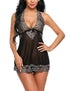 Summer Sexy Women Nightwear V-Neck Lace Lingerie Babydoll - ROUTINE FASHION