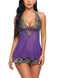 Summer Sexy Women Nightwear V-Neck Lace Lingerie Babydoll - ROUTINE FASHION