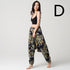 Women Harem Pants CottonLinen Hippie Trousers Baggy Elastic - ROUTINE FASHION