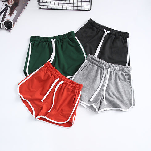 Women's sports casual shorts drawstring short - ROUTINE FASHION