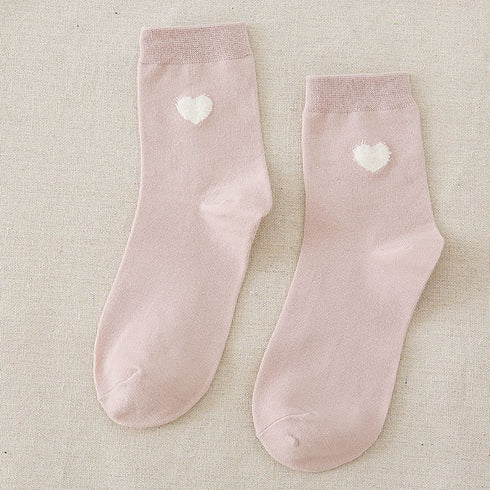 Winter socks women love tube socks cotton socks - ROUTINE FASHION