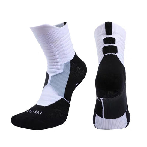 Sports Socks, Sweat-Absorbent, Elite Basketball Socks - ROUTINE FASHION