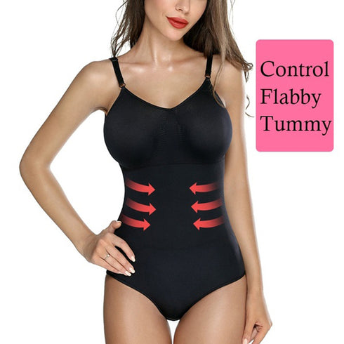 Women Bodysuit Waist Trainer Tummy Shaper Shapewear Girdle - ROUTINE FASHION