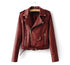 Women's new five-color classic coat leather coat - ROUTINE FASHION