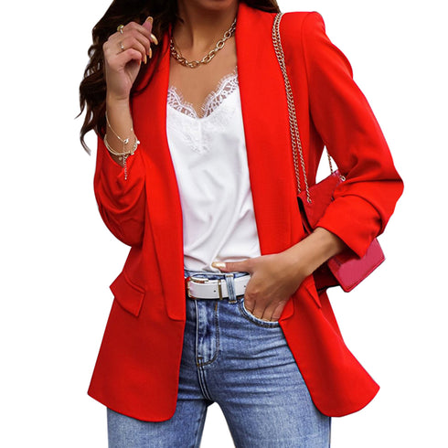 Elegant Blazer For Women Loose Blazer Jackets - ROUTINE FASHION