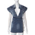 Fashion Women's New Casual Street Denim Skirt Suit Women - ROUTINE FASHION