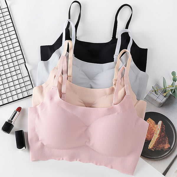 Gather big size sports underwear for women bras - ROUTINE FASHION