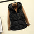 Women's Down Cotton Vest Short Slim Waistcoat - ROUTINE FASHION