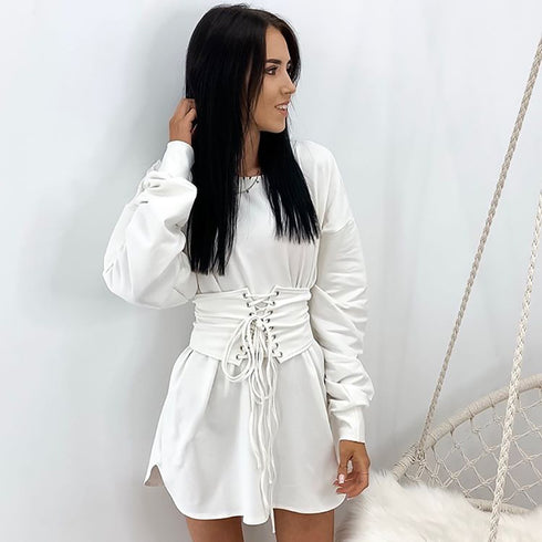 Long sleeve tunic dress - ROUTINE FASHION