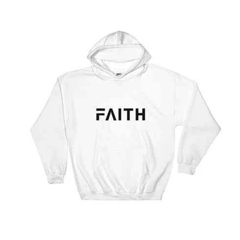 Faith Letter Print Women Hoodies - ROUTINE FASHION