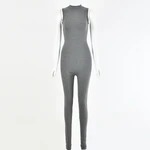 Sleeveless fitness sports jumpsuit women - ROUTINE FASHION