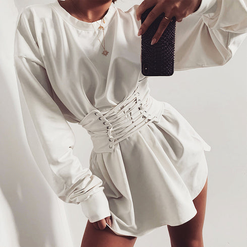 Long sleeve tunic dress - ROUTINE FASHION