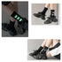 Black socks women luminous butterfly tube socks - ROUTINE FASHION
