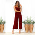 Sexy suspenders wrapped chest zipper jumpsuit women - ROUTINE FASHION