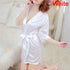 Women's Sexy Lingerie Set Sexy Ice Silk Robe with Bathrobe - ROUTINE FASHION
