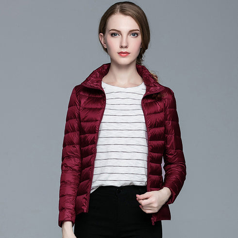 Women's lightweight down jacket - ROUTINE FASHION