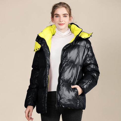 Shiny down padded jacket - ROUTINE FASHION