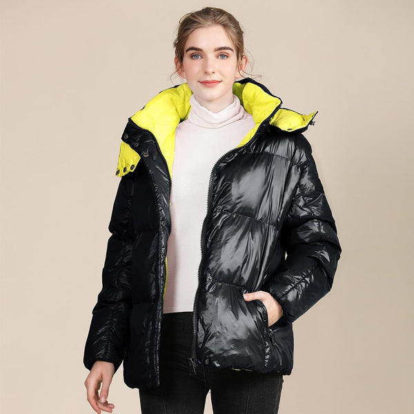 Shiny down padded jacket - ROUTINE FASHION