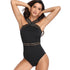 Hollow sexy jumpsuit swimsuit women - ROUTINE FASHION
