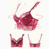 Sexy Mousse Women Sexy Bra Set Ultra-thin Red Black Lace Bras Underwear Push up Bra and underwear - ROUTINE FASHION