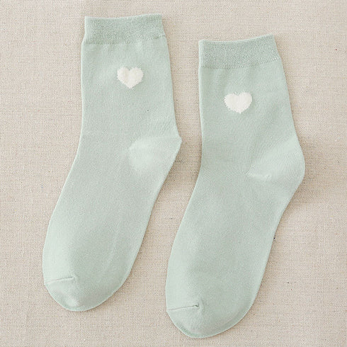 Winter socks women love tube socks cotton socks - ROUTINE FASHION