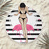 Fringed beach towel round bath towel beach towel - ROUTINE FASHION
