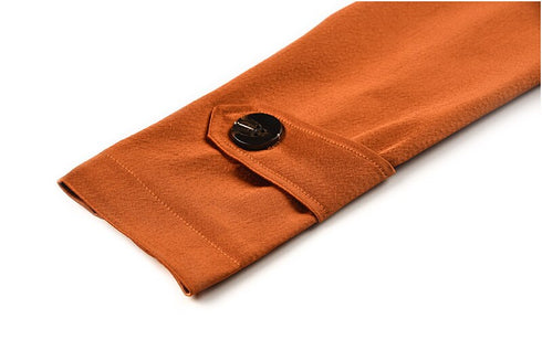 Women's slit trench coat - ROUTINE FASHION